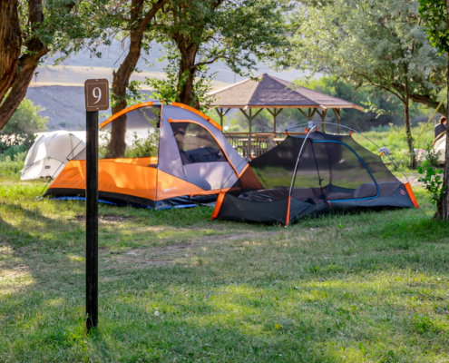 YHS tent campgrounds