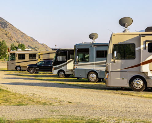 RV Parking Campground front